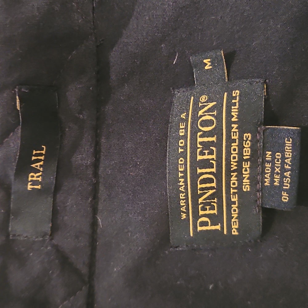 Pendleton Mens 100% Wool Trail Shirt - Picture 3 of 10